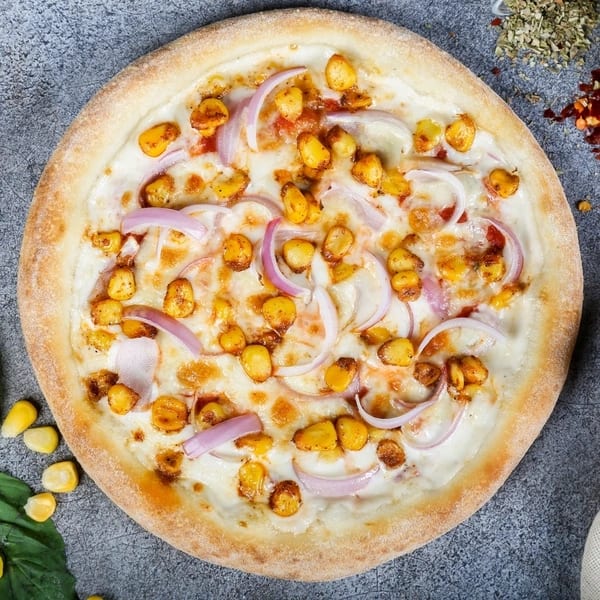 Onion & Corn Pizza